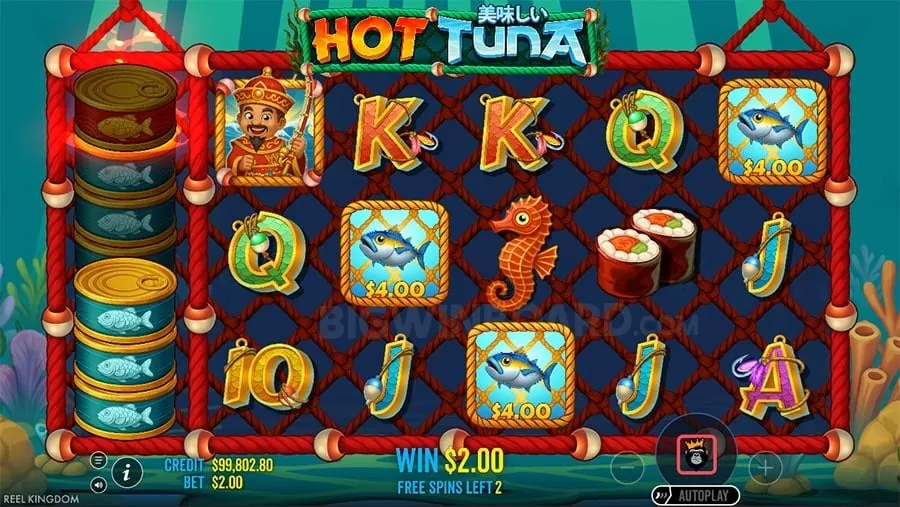 Vibrant slot machine with winning symbols and jackpot